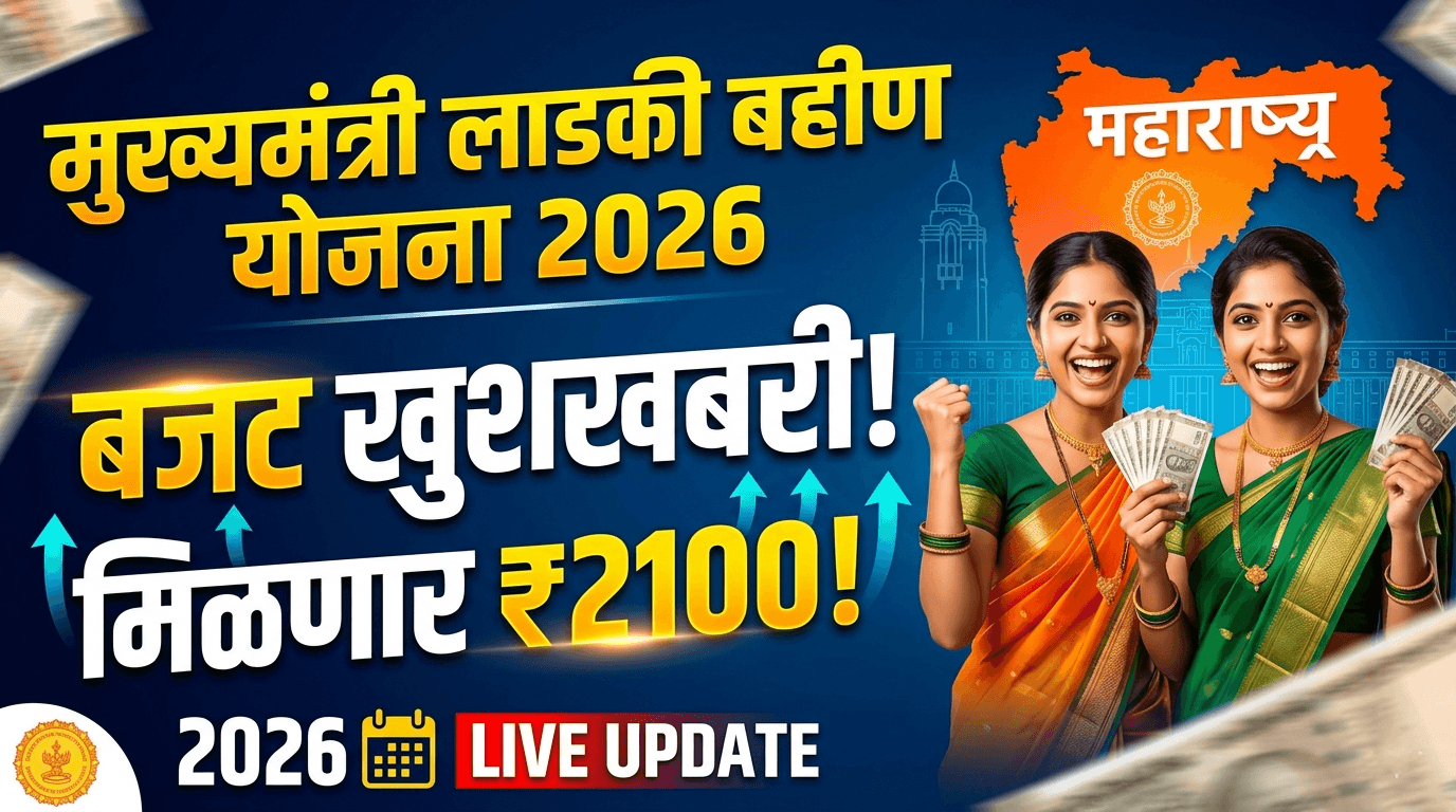 Ladki Bahin budget 2026 2100 update