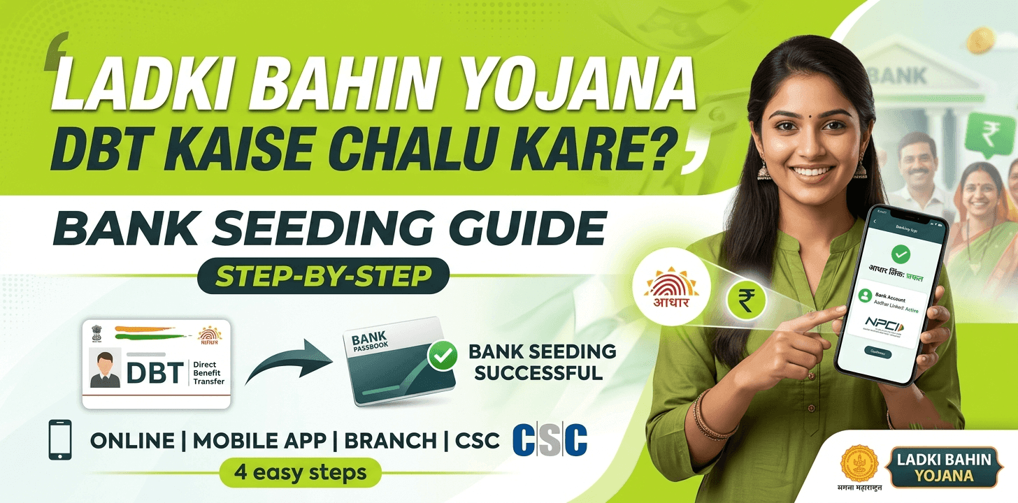 ladki-bahin-yojana-dbt-kaise-chalu-kare-bank-seeding-guide