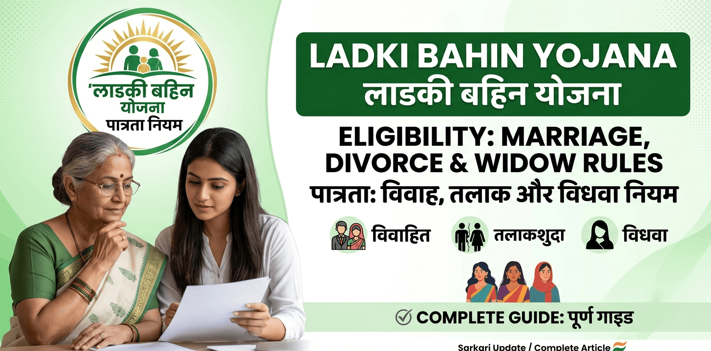 ladki-bahin-yojana-eligibility-marriage-divorce-and-widow-rules