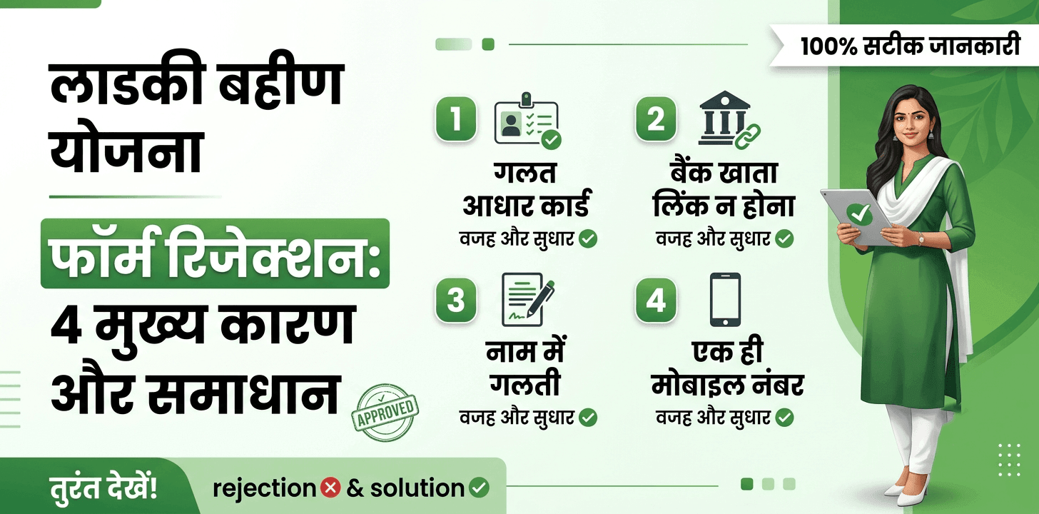 ladki-bahin-yojana-form-rejection-4-main-reasons-and-fixes